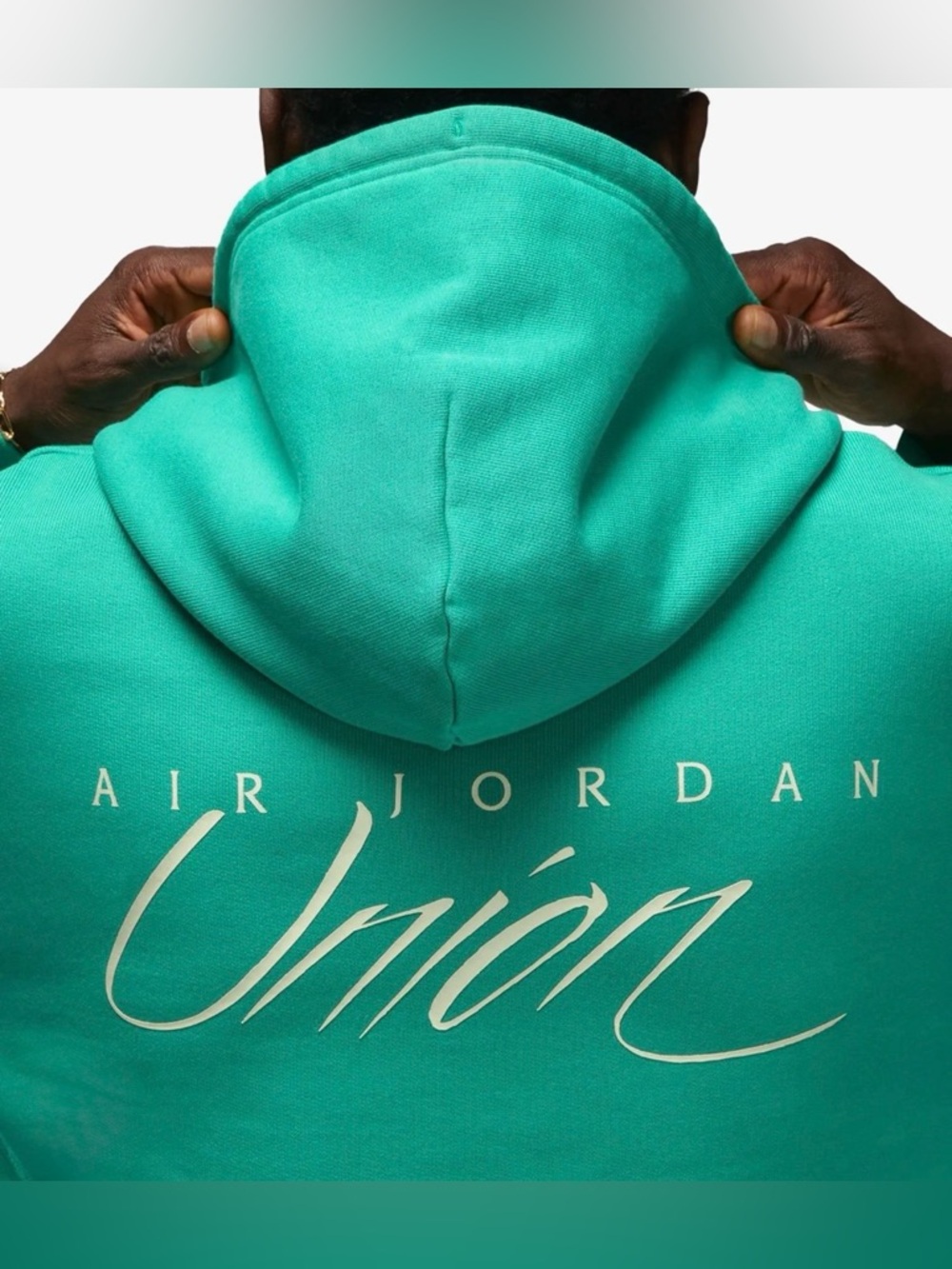 Men's Jordan x Union Hoodie Long Sleeve Sweatshirt Limited Release Jumpman XXL - Picture 2 of 16